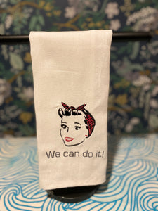 We can do it towel
