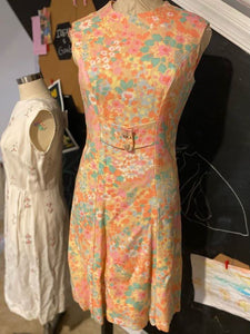 1960s Psychedelic Sunday Dress